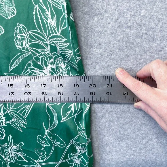 Ophelia Roe Dress Womens Medium Floral Button Front Shirt Dress Romantic - Picture 8 of 13